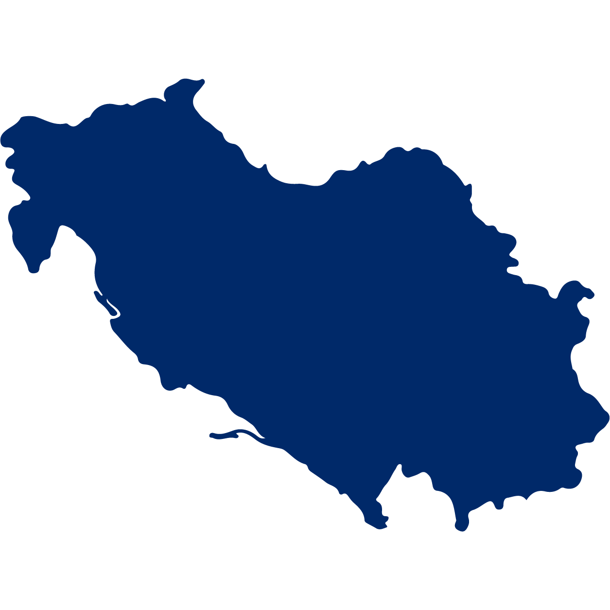 Slovinsko, Chorvatsko, Srbsko, Bosna a Hercegovina, Černá hora, Kosovo